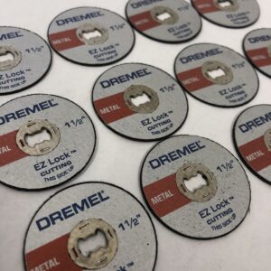 12x Dremel of EZ Lock 1 1/2" Cut-Off Wheels for Metal Rotary Tools EZ456