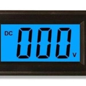 1Pcs 3 1/2 Blue LCD Digital Volt Panel Meter DC0-500V