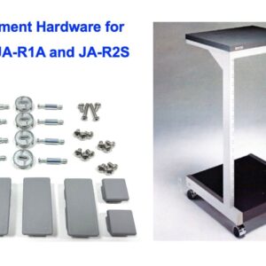 Assembly Hardware for Pioneer JA-R1A JA-R2S Racks: Screws, End Caps Round Clamps