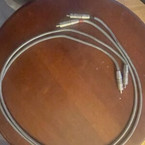 Audio Note Uk An/V 1 Meter Silver RCA Cable