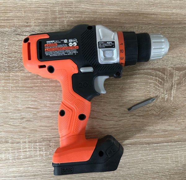 BLACK+DECKER 20V MAX Matrix Cordless Drill / Driver Orange BDCDMT120C, TOOL ONLY