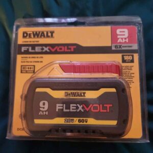 DEWAL DCB609 20V/60V MAX FLEXVOLT 9.0Ah Lithium-Ion Battery