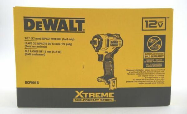 DEWALT DCF901B 12V 1/2 inch Impact Wrench