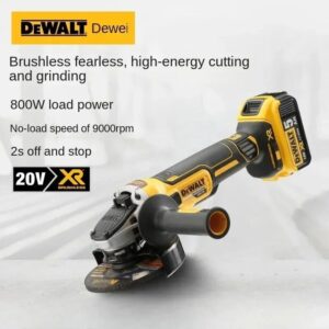 DEWALT DCG405 125mm brushless flat head angle grinder bare machine tool...