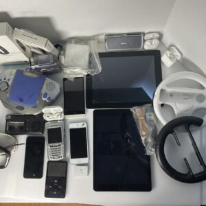 Electronics Mixed Lot iPods, iPads, Phones, Camera , Fit Bits, AirPods, Untested