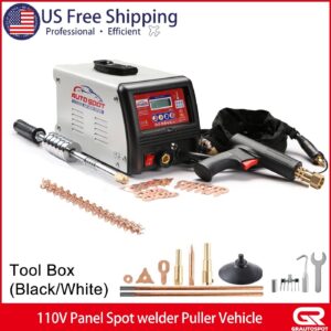 F98ES 110V 3KW PANEL SPOT WELDER PULLER VEHICLE DENT SPOTTER BONNET DOOR REPAIR