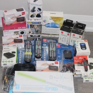 Lot of 25 Electronics - UNTESTED - Customer Returns Printer Baby Monitor Wii Fit