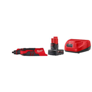 Milwaukee 2525-20x4SK M12 12V Brushless Rotary Tool w/ 4AH Starter Kit