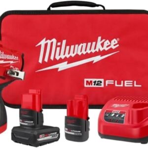 Milwaukee 2562-22 M12 FUEL™ Stubby 3/8" Impact Wrench Kit