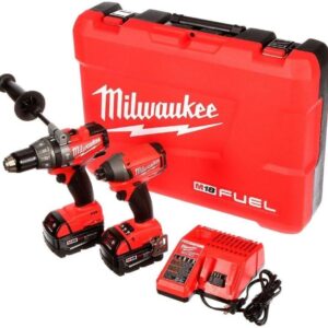 Milwaukee 2897-22 M18 Fuel 2-Tool Combo Kit, Red