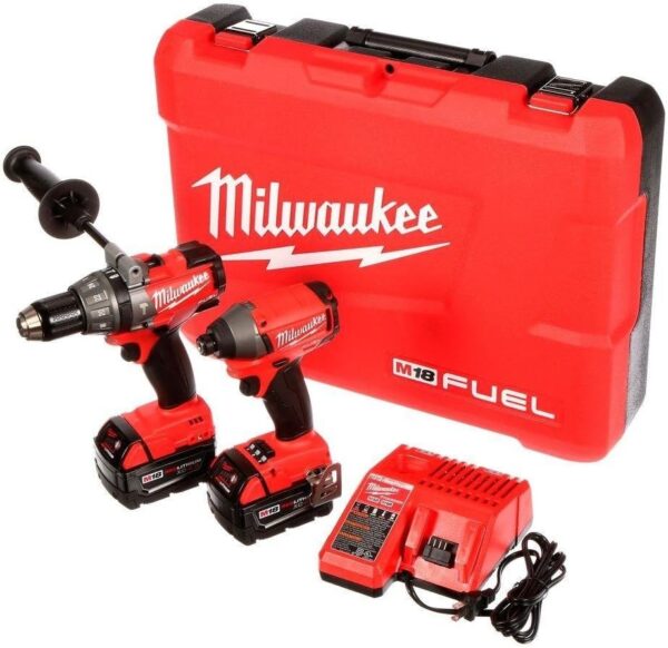 Milwaukee 2897-22 M18 Fuel 2-Tool Combo Kit, Red