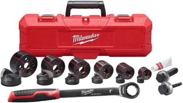 Milwaukee 49-16-2694 M18 Exact 1/2" to 2" Hand Ratchet Knockout Set