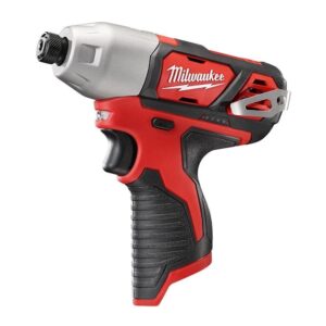 Milwaukee M12 1/4 inch Hex Impact Driver (Tool Only) - Red (2462-20)