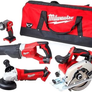 Milwaukee M18 Cordless LITHIUM-ION 6-Tool Combo Kit (2696-26)