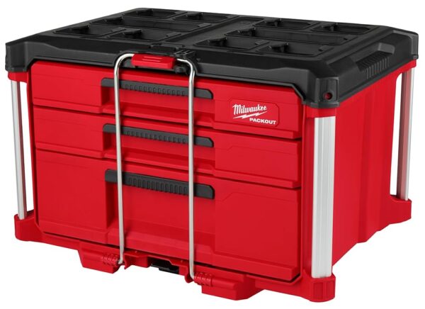 Milwaukee Packout 3 Drawer Multi-Deep Tool Organizer Box - 48-22-8447