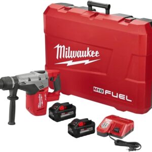 Milwaukee Tool 2717-22HD Rotary Cordless SDS Max Hammer Drill Kit 1-9/16 Inch 18.75 Inch M18 Fuel SDS Max