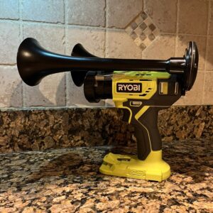 Ryobi Compressor Driven Train Horn