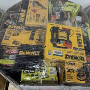 Dewalt and Milwaukee Tool Pallets - Amazon Mega warehouse