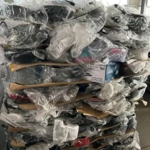 Unmanifested pallets of kitchen utensils | Amazon Mega Warehouse.